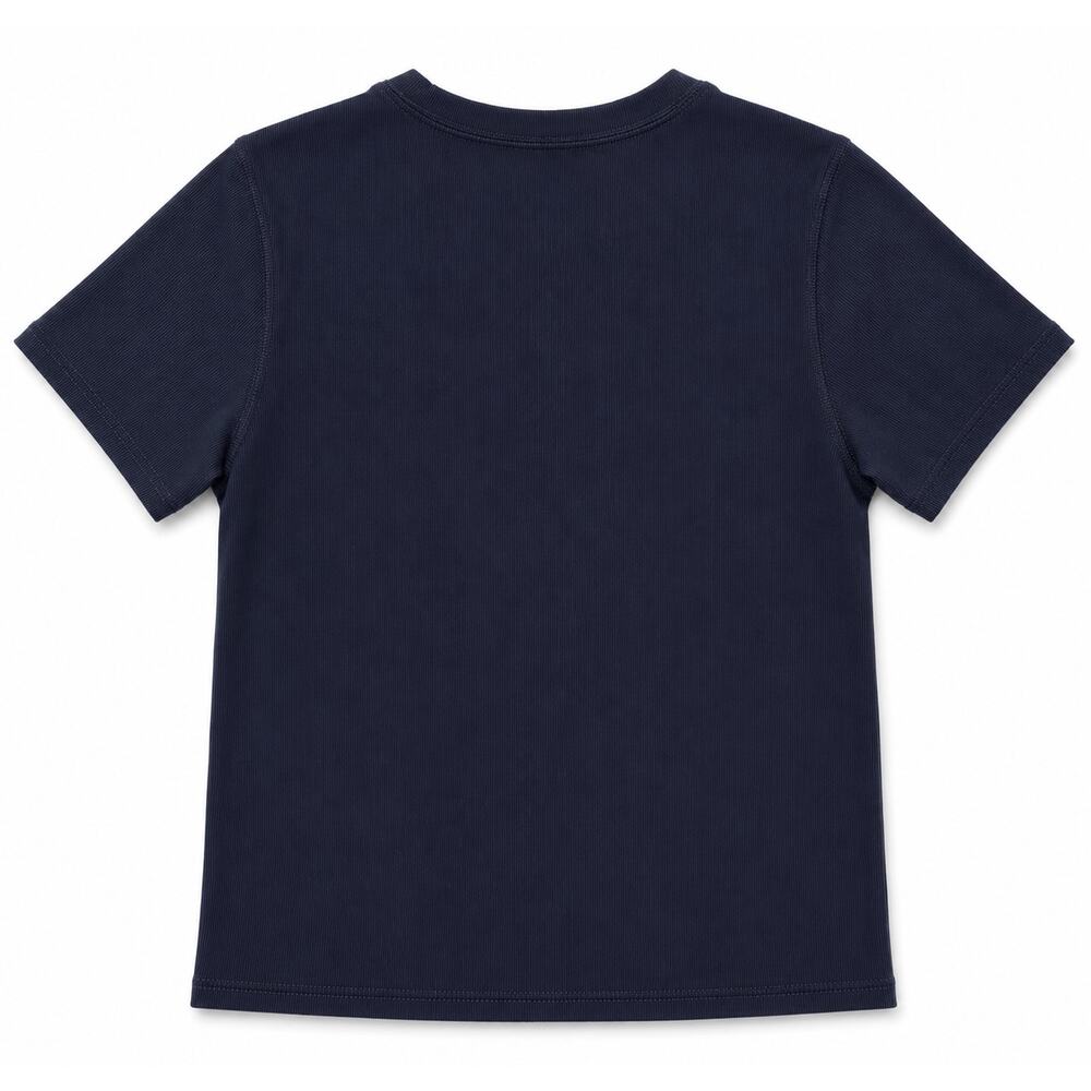 Vuori Ribbed Cropped Shirt ● Black ● Medium - Picture 2 of 5